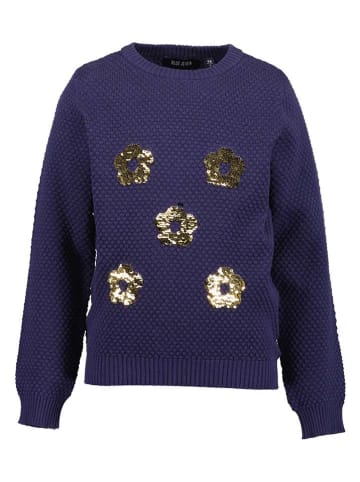 Blue Seven Sweter w kolorze granatowym