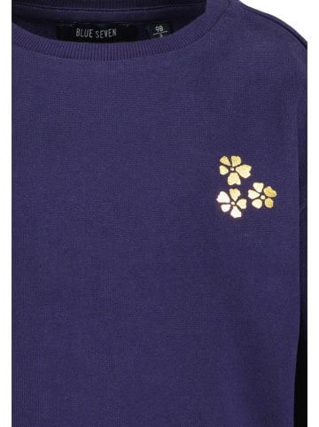 Blue Seven Sweatjurk donkerblauw/beige