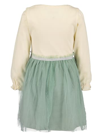 Blue Seven Jurk beige/groen