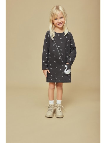 Blue Seven Jurk antraciet