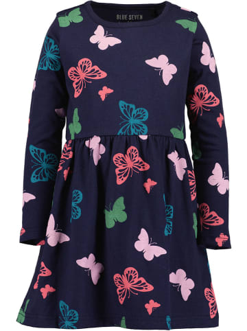 Blue Seven Sukienki (2 szt.) w kolorze beżowo-granatowym