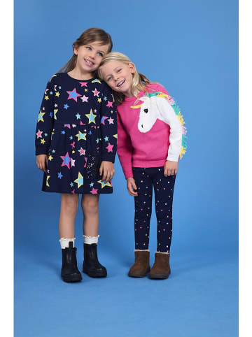 Blue Seven Legginsy w kolorze granatowym