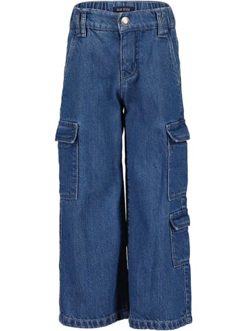 Blue Seven Cargo-Jeans - Loose Fit - in Blau