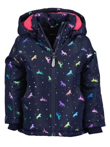 Blue Seven Kurtka pikowana w kolorze granatowym