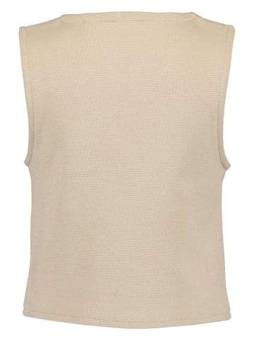 Blue Seven Weste in Beige