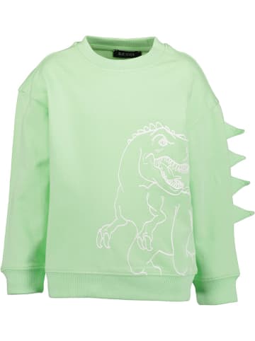 Blue Seven Bluza w kolorze zielonym