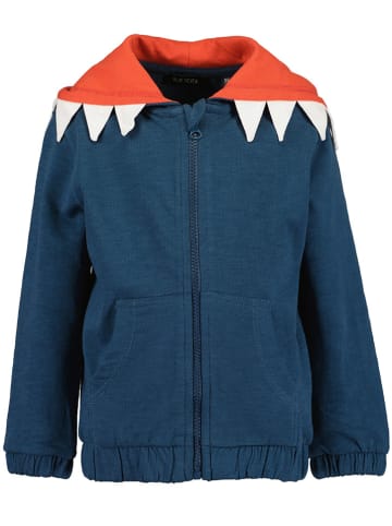 Blue Seven Sweatjacke in Dunkelblau/ Rot