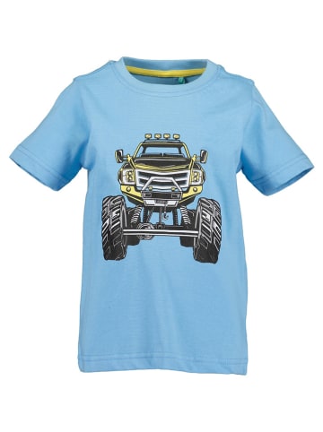 Blue Seven Pyjama lichtblauw/wit/donkerblauw