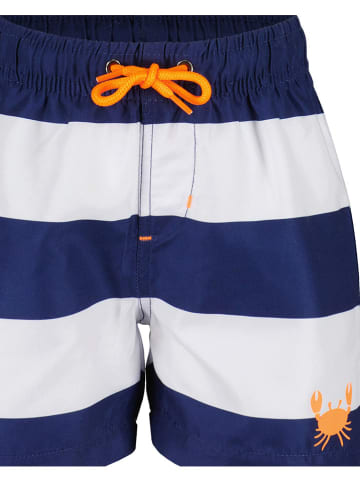 Blue Seven Badeshorts in Dunkelblau/ Weiß