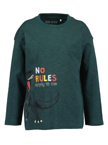 Blue Seven Longsleeve in Dunkelgrün