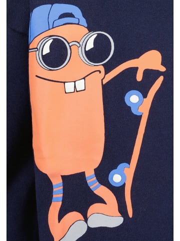 Blue Seven Bluza w kolorze granatowym