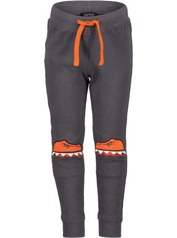 Blue Seven Sweathose in Grau/ Orange