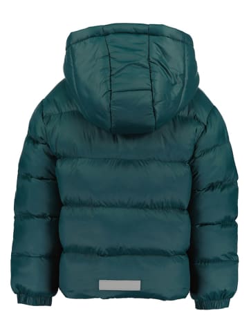 Blue Seven Doorgestikte jas groen