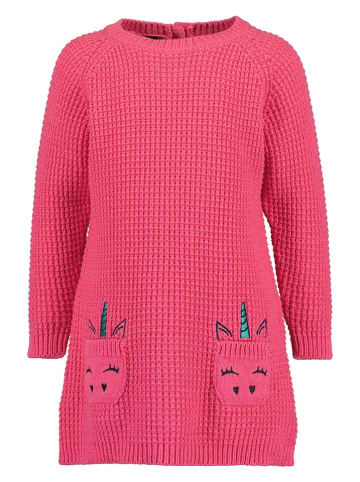 Blue Seven Sukienka dzianinowa w kolorze różowym