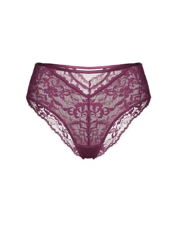 ESOTIQ Figi high waist "Cloe" w kolorze bordowym