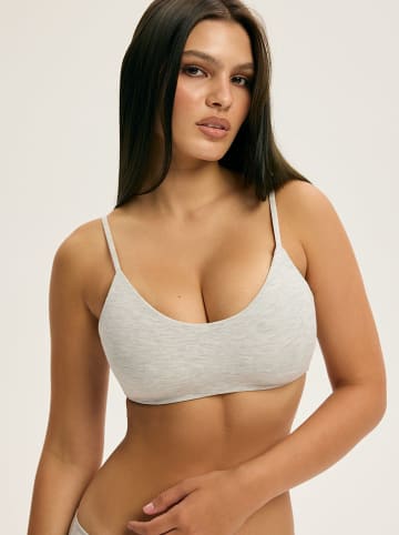 ESOTIQ Beugelloze beha "Comfie" lichtgrijs