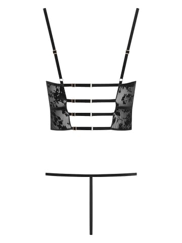 ESOTIQ 2-delige ondergoedset "Zaire" zwart