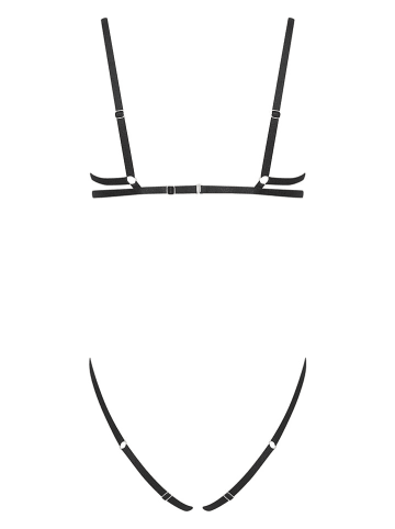 ESOTIQ Uprząż "Honey" w kolorze czarnym