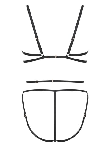 ESOTIQ Harness "Honour" in Schwarz