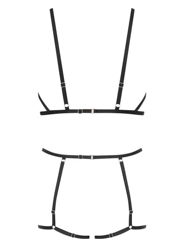 ESOTIQ Uprząż "Hola" w kolorze czarnym