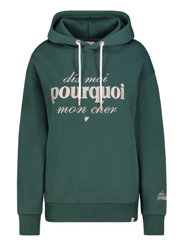 Eight2Nine Hoodie in Dunkelgrün