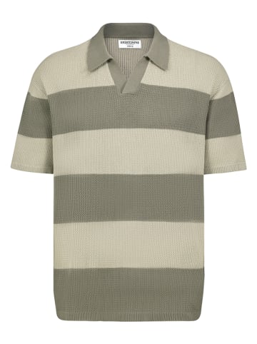 Eight2Nine Koszulka polo w kolorze oliwkowym