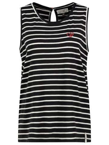 Eight2Nine Top in Schwarz/ Weiß