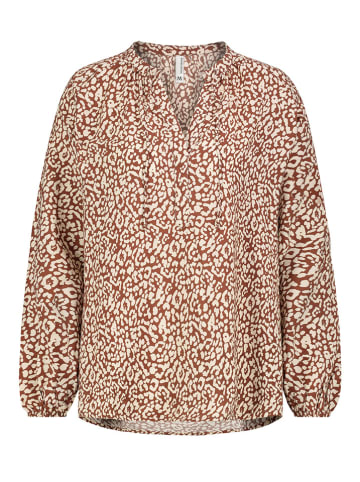 Eight2Nine Bluse in Beige/ Hellbraun