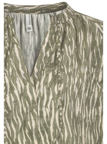 Eight2Nine Bluse in Khaki/ Creme