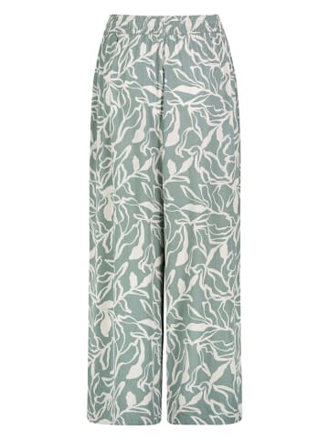 Eight2Nine Spodnie w kolorze miętowo-białym