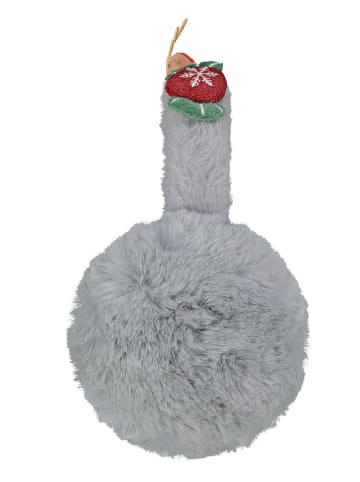 Eight2Nine Pluszowe nauszniki w kolorze szarym