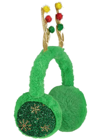 Eight2Nine Plüsch-Ohrenschützer in Grün