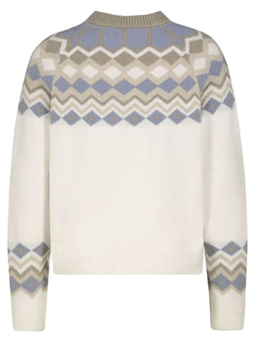 Eight2Nine Pullover in Creme/ Hellblau