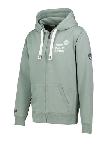 Eight2Nine Sweatjacke in Hellgrün