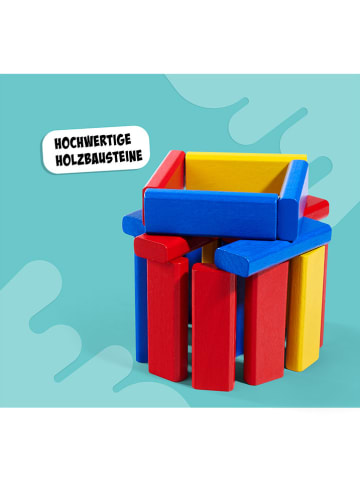 Noris Geschicklichkeitsspiel "3 bunte Bausteinspiele" - ab 3 Jahren