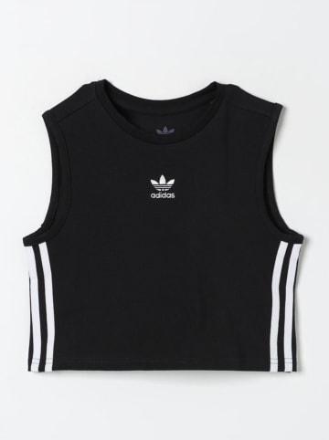 adidas Top in Schwarz