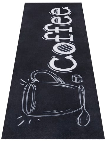 Hanse Home Küchenläufer "Cup Of Coffee" in Schwarz