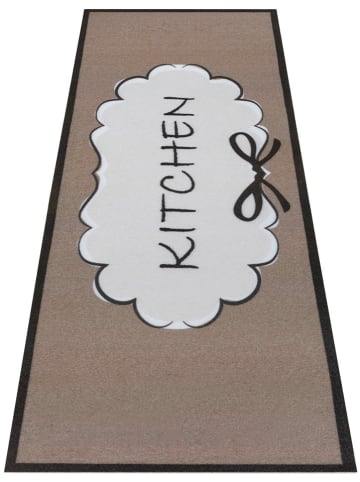 Hanse Home Chodnik kuchenny "Kitchen Cloud" w kolorze jasnobrązowym