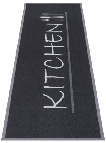 Hanse Home Chodnik kuchenny "Kitchen Cutlery" w kolorze czarnym