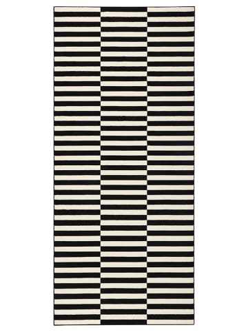 Hanse Home Kurzflor-Teppich "Gloria" in Schwarz/ Creme