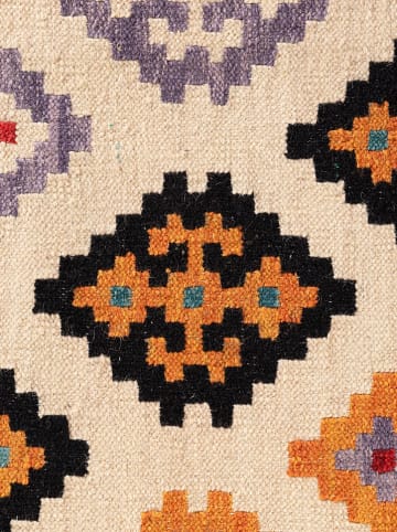 Hanse Home Woll-Teppich "Kian" in Creme/ Bunt