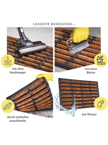 Hanse Home Kokos-Fußmatte in Hellbraun