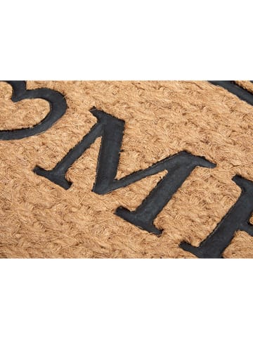 Hanse Home Kokos-deurmat "Heart Home" lichtbruin