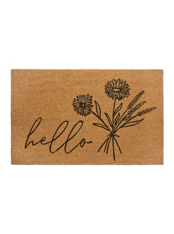 Hanse Home Kokos-deurmat lichtbruin