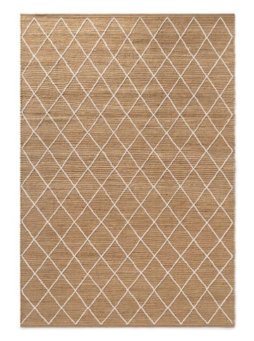 Hanse Home Jute-Teppich "Kunu" in Beige/ Weiß