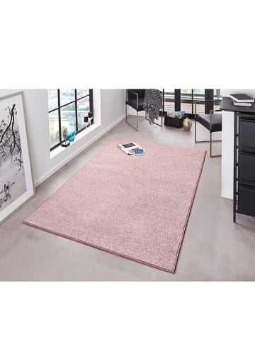 Hanse Home Kurzflor-Teppich "Pure" in Rosa