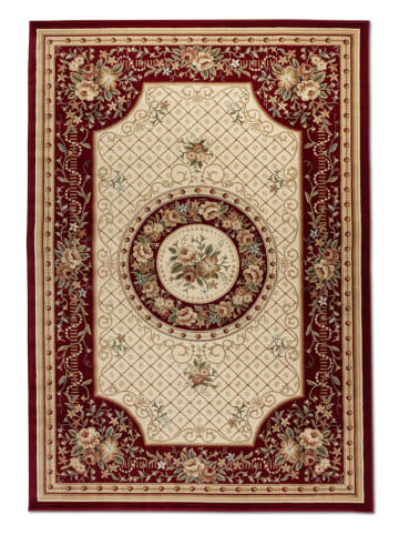 Nouristan Laagpolig tapijt ''Nouristan'' rood/beige