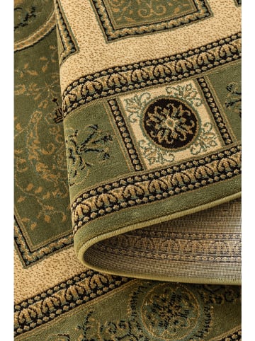 Nouristan Laagpolig tapijt ''Nouristan'' groen/beige