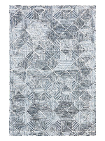 Safavieh Woll-Teppich "Abstract" in Blau
