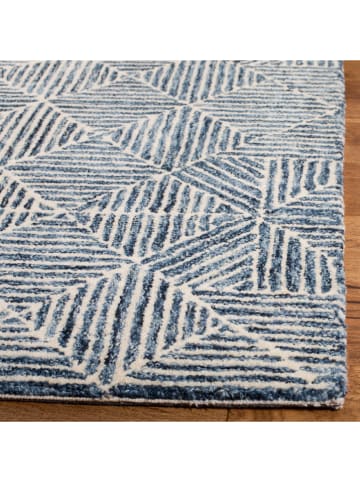 Safavieh Woll-Teppich "Abstract" in Blau
